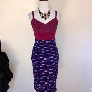 LuLaRoe Cassie pencil skirt XS